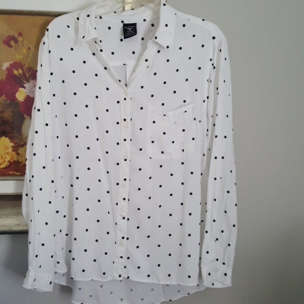 Women's size 2o XXL GEORGE Button dress shirt CUTE
